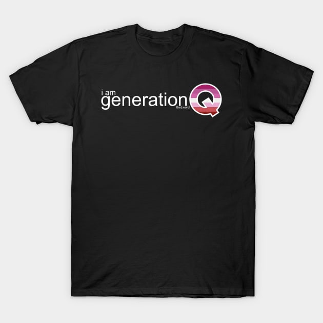 Generation Q Lesbian T-Shirt by Sepheria